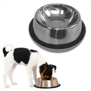 Comedouro e Bebedouro Pet em Inox 500ml para Cães e Gatos