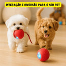 Bola Pet Inteligente Giratória Recarregável USB para Cães e Gatos