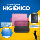 Kit 2 Sanitários Caninos para Xixi com Tapete Higiênico para Cães