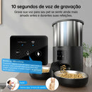 Dispensador Automático de Ração Newpet 5L para Cães e Gatos Preto