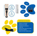 Máquina de Tosa Pet Profissional para Cães e Gatos Bivolt Dourada