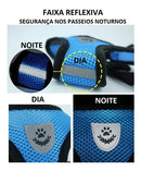 Peitoral com Guia para Gatos Tamanho P Vermelho Conforto e Segurança