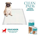 Tapete Higiênico Clean Pads 85x60cm com 30 Unidades São Francisco