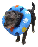 Colar Elizabetano Ajustável e Macio para Cães e Gatos do PP ao G