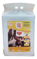 Tapete Higiênico Pet Club Para Cães Azul 80x60cm 30 Unidades