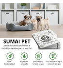 Jornal Pet Higiênico Para Cachorros 100 Folhas Grandes Papel Limpo