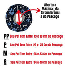 Colar Elizabetano Ajustável e Macio para Cães e Gatos do PP ao G