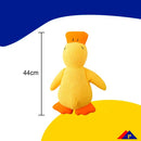 Brinquedo de Pelúcia Pato Big Duck Mordedor para Cachorro