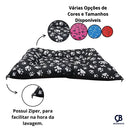 Colchonete Cama Pet GG 90x63 com Zíper Confortável para Cachorros
