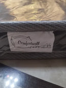 Cama Pet Ortopédica Comfortwell Premium M para Cães e Gatos Cinza