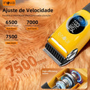 Máquina de Tosa Pet Sem Fio Inova Cases Silenciosa com LED e USB C