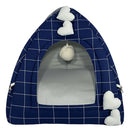 Cama Iglu Luxo para Shih Tzu em Algodão Lavável Conforto e Estilo