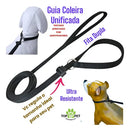 Guia Unificada Enforcador para Cães 2 Metros Ideal para Adestramento