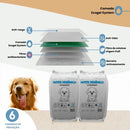 Tapete Higiênico Pet Standard 80x60cm com 50 Unidades Alta Absorção