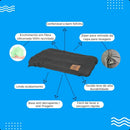 Cama Pet Grande Luxo 60x90cm Colchonete Confortável para Cães