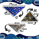 Kit 40 Bandanas Premium para Cachorro Grande Acessório Pet para Amarrar