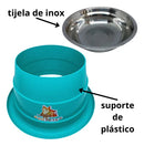 Comedouro e Bebedouro Pet Antiformiga para Cães e Gatos