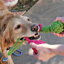 Kit 4 Brinquedos Pet de Corda Resistentes e Interativos para Cachorro Forte