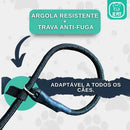 Guia Unificada com Enforcador 1,5 Metros para Adestramento de Cães Preto