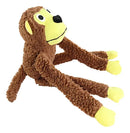 Brinquedo de Pelúcia Macaco Amigão Premium para Cachorro Cor Marrom