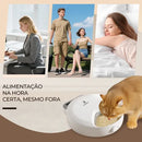 Alimentador Pet para Ração Úmida Mantém Fresca para Cães e Gatos