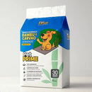 Tapete Higiênico Pet 80x60cm com Carvão Ativo 30 Unidades