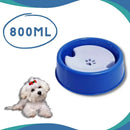 Bebedouro Pet para Pelos Longos Não Molha 800ml Cor Azul
