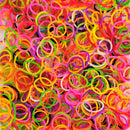 Kit 2000 Elásticos Pet para Penteado Acessórios de Banho e Tosa