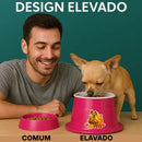 Comedouro e Bebedouro Pet Antiformiga para Cães e Gatos