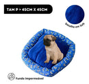 Cama Pet 45x45cm Confortável para Cachorros e Gatos Pequenos