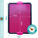 Sanitário Canino Lavável Rosa 50x42cm Conforto e Higiene Mec Pet