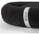 Caminha Nuvem Pet Redonda 70cm Ninho Super Macio para Gatos Cor Preta