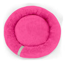Caminha Pet Redonda Ninho 70cm Super Macia para Cães e Gatos Cor Pink