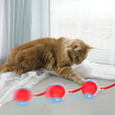 Bolinha Interativa para Gatos Recarregável USB Cor Verde