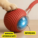 Bola Pet Inteligente Giratória Recarregável USB para Cães e Gatos