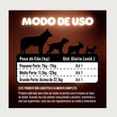 Kit 4 Mordedores Naturais Orelha Bovina para Cães Petisco Natural
