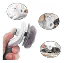 Escova Automática Removedora de Pelos para Pets Cães e Gatos Cor Rosa