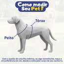 Peitoral Confortável para Cães Médios e Grandes Preto Tamanho G