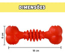Kit Brinquedos de Corda Pet com Puxador e Osso Antiestresse para Cães