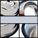 Kit com 2 Potes Pet em Aço Inox para Ração e Água Cães e Gatos Cinza