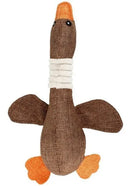 Brinquedo de Pelúcia Pet Resistente para Cães Médio e Grande Porte Cor Marrom