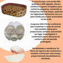 Cama Pet Europa Extra G com Zíper para Cachorros e Gatos Confortável