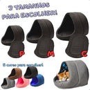 Cama Iglu Pet Grande Casinha Confortável para Cachorros e Gatos Azul