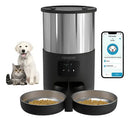Dispensador Automático de Ração Newpet 5L para Cães e Gatos Preto