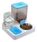 Bebedouro e Comedouro Automático Pet por Gravidade Cor Azul