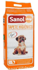 Tapete Higiênico Sanol Dog Super Absorvente 60x80cm 30 Unidades