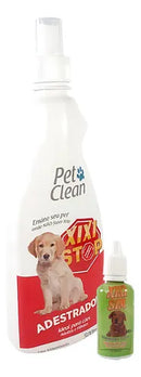 Kit Educador Sanitário Pet Xixi Sim Xixi Não Adestramento para Cães e Gatos