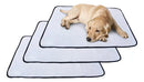 Kit 3 Tapetes Higiênicos Gigantes para Cães 100x70cm com Lona