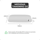 Cama Pet Grande Luxo 60x90cm Colchonete Confortável para Cães