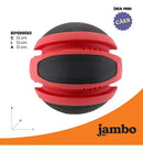 Bola Brinquedo Pet Mega Resistente Júpiter Jambo para Cães Preto e Vermelho